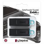 kingston technology 64 usb 3 0 DTX/64GB 2P