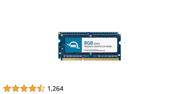 other world computing 8 gb ddr3 sodimm OWC1333DR3S8GBU