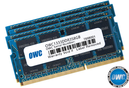 other world computing 32 gb ddr3 sodimm OWC1333DDR3S32S