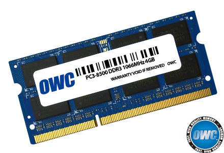 other world computing 4 gb ddr3 sodimm OWC8566DDR3S4GB