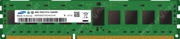 samsung 4 gb 1333 rdimm M393B5270CH0‐YH9