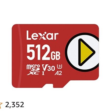 lexar 512 micro sd micro sdhc lexar LMSPLAY512G BNNNU
