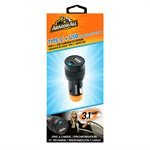 armorall car chargr usb car charger armorall ACC8 1007 BLK