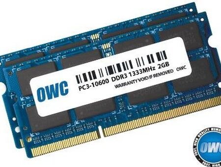 other world computing 4 gb ddr3 sodimm OWC1333DDR3S04S