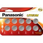 panasonic purpose general purpose batteries panasonic CR2032P10BW
