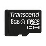 transcend 8 secure digit sdhc cards transcend TS8GUSDC10M
