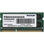 patriot 4 gb ddr3 sodimm PSD34G1600L81S